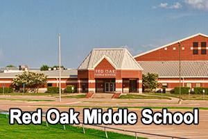 front view of Red Oak Middle School 