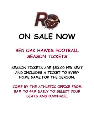 Season Tickets on Sale