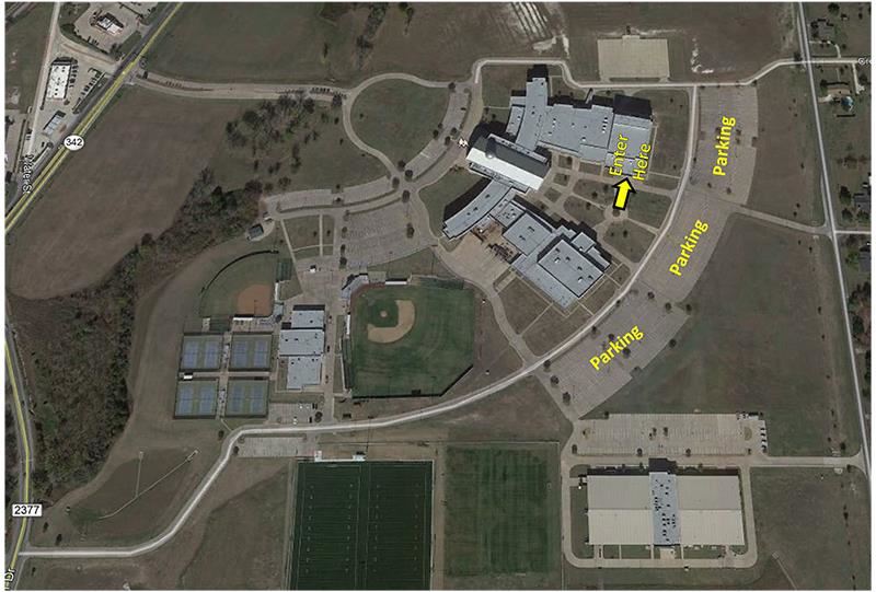 Parking Map for Back to School Fair